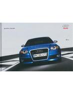 2005 AUDI RS4 HARDCOVER BROCHURE ENGLISH, Nieuw, Audi, Author