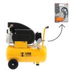 Outlet | VRB Compressor 24 liter - 8 Bar 1.5 PK - 1.1 KW ..., Ophalen of Verzenden, Nieuw