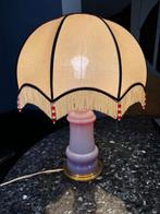 Lamp - Glas - Opaline tafellamp, Antiek en Kunst