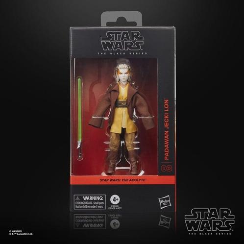 Star Wars: The Acolyte Black Series Padawan Jecki Lon 15 cm, Verzamelen, Star Wars, Actiefiguurtje, Zo goed als nieuw, Verzenden