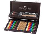 Faber-Castell kleurpotloden - Compendium mahoniebox - 54, Verzenden, Zo goed als nieuw