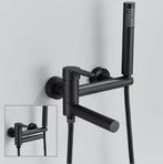 Waterval Badkraan & Douche Systeem - Mat zwart, chroom, goud, Verzenden, Nieuw, Chroom, Kraan