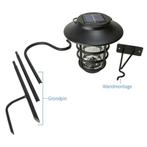Zwarte solarlamp Sting hanglamp, priklamp en tafellamp-in-1, Nieuw, Minder dan 50 watt, Overige materialen, Hanglamp