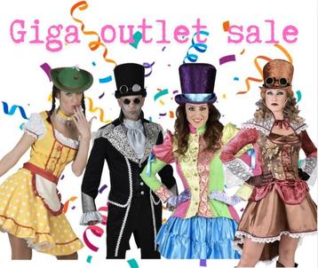 GIGA Carnavalskleding OUTLET SALE beschikbaar voor biedingen