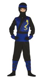 Ninja Pak Jumpsuit Kind Blauw, Verzenden, Nieuw