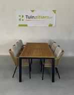 Hartman Cairo 7-delige diningset, Tuin en Terras, Tuinsets en Loungesets, Ophalen, 6 zitplaatsen, Teakhout, Nieuw