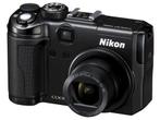 Nikon Coolpix P6000 Digitale Compact Camera - Zwart (In doos, Verzenden, Zo goed als nieuw