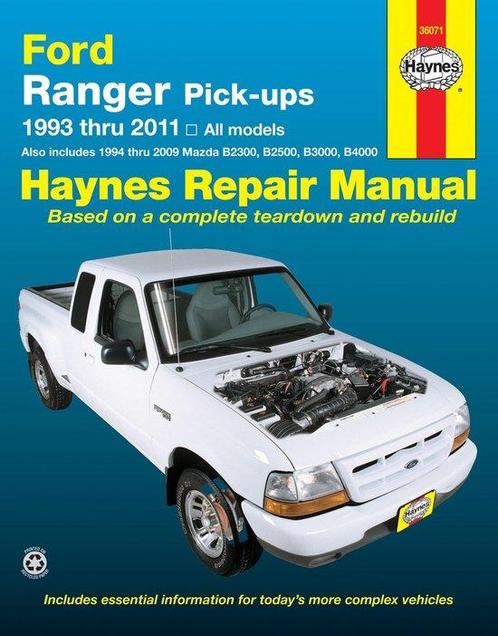 9781620920497 Ford Ranger Automotive Repair Manual, Boeken, Informatica en Computer, Nieuw, Verzenden