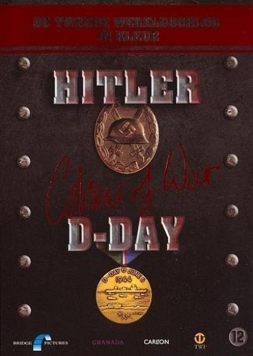 dvd film box - Colour of War WW II - Hitler / D-day - Col..., Cd's en Dvd's, Dvd's | Overige Dvd's, Zo goed als nieuw, Verzenden