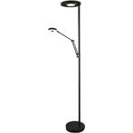 Vloerlamp - Dimbaar - 2-lichts - Warm Wit 3000K, Huis en Inrichting, Lampen | Vloerlampen, Ophalen of Verzenden, Nieuw, Metaal