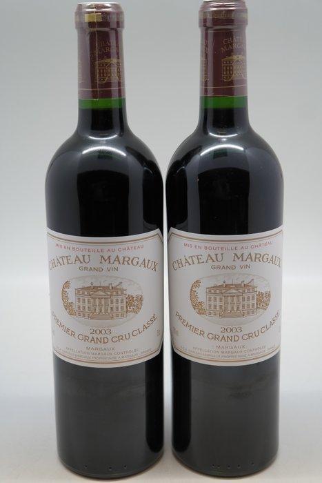 2003 Chateau Margaux - Margaux 1er Grand Cru Classé - 2, Verzamelen, Wijnen