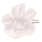 Haarclipje bloem off-white - 7cm NIEUW, Ophalen of Verzenden, Nieuw