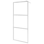 Douchewand 90x195 ESG glas | Tweedekansje (inloopdouchewand), Doe-het-zelf en Verbouw, Sanitair, Ophalen of Verzenden, Nieuw, Douche