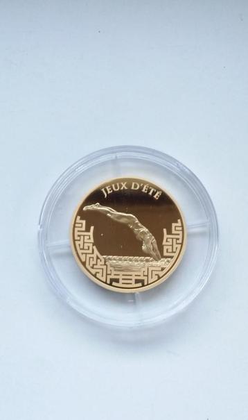 Frankreich 100 Euro goud 2008 Schwimmen Olympiade Peking... beschikbaar voor biedingen