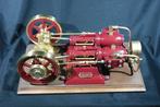 Stoommachine - Hout, Messing, Metaal - 2024 - Grote