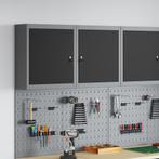 vidaXL Gereedschapskast wangemonteerd 50x20x55 cm staal, Doe-het-zelf en Verbouw, Verzenden, Nieuw