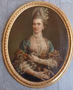 Italiaanse school (XVIII) - Ritratto Nobildonna, Antiek en Kunst, Kunst | Schilderijen | Klassiek