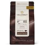 Callebaut Chocolade Callets Puur (811) 1kg, Verzenden, Nieuw