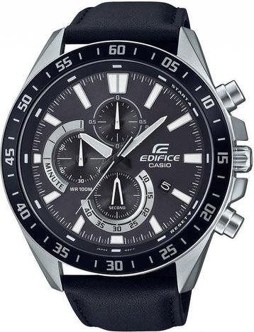 Casio Edifice EFV-620L-1AVUEF Herenhorloge 51 mm - Zwart beschikbaar voor biedingen