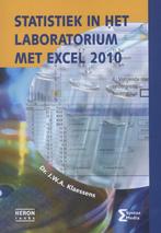 Statistiek in het laboratorium met Excel 2010 / Heron-reeks, Boeken, Verzenden, Gelezen, J.W.A. Klaessens