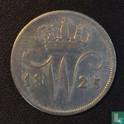 Nederland 10 cent 1825 (mercuriusstaf) (munten), Postzegels en Munten, Munten | Nederland, Losse munt, Goud, Zilver, Verzenden