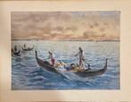 Angelo Achini (1850-1930) - Venezia, Antiek en Kunst, Kunst | Schilderijen | Klassiek