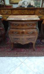 Kabinet - Marmer, Hout, Brons