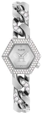 Philipp Plein PWWBA0123 The Hexagon Groumette horloge, Nieuw, Overige merken, Staal, Staal