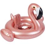 Opblaasbare flamingo zwemband met zitje voor kinderen, Ophalen of Verzenden, Nieuw