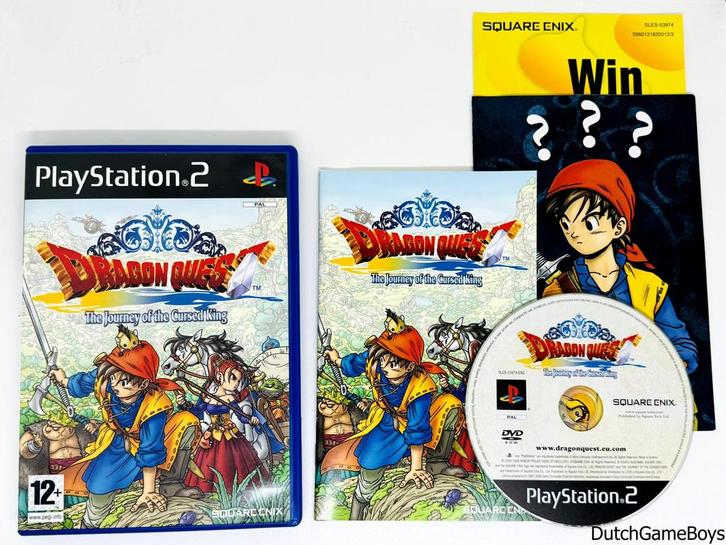 Playstation 2 / PS2 - Dragon Quest - The Journey Of The Curs, Spelcomputers en Games, Games | Sony PlayStation 2, Gebruikt, Verzenden