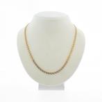 8 Krt. Prince of Wales collier | 45 cm (schakelketting), Goud, Ophalen of Verzenden