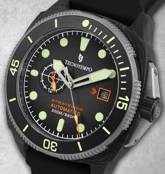 Tecnotempo - Strategico Forged Carbon & Titanium -, Sieraden, Tassen en Uiterlijk, Horloges | Heren