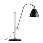 Gubi BL1 Tafellamp, chroom/zwart (Tafellampen, Binnenlampen), Huis en Inrichting, Lampen | Tafellampen, Nieuw, Verzenden