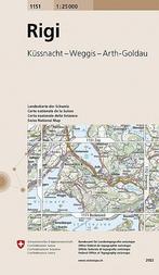 Topografische Wandelkaart Zwitserland 1151 Rigi Küssnacht -, Nieuw, Verzenden