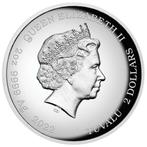 Tuvalu. 2 Dollars 2022 Bart Simpson, 2 Oz (.999)