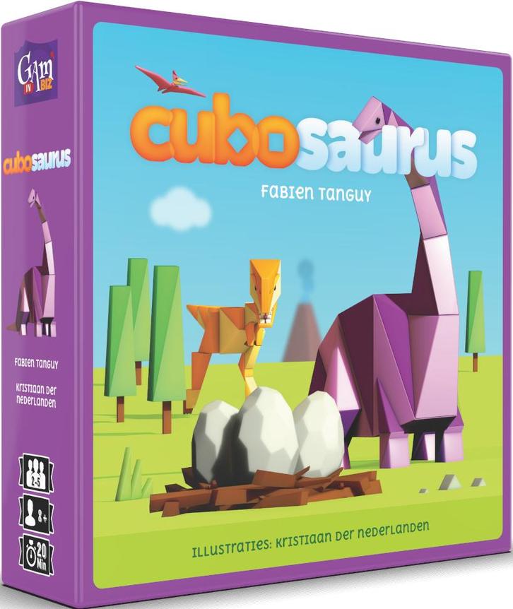 Cubosaurus - Kaartspel | HOT Games - Gezelschapsspellen, Hobby en Vrije tijd, Gezelschapsspellen | Bordspellen, Nieuw, Verzenden