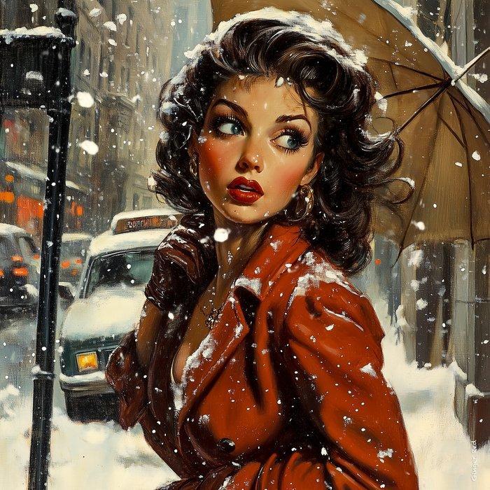 Ginger Red (1965) - Wanda, Antiek en Kunst, Kunst | Designobjecten