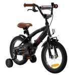 2Cycle BMX-Fun - Zwart - Jongensfiets 3 tot 5 jaar, Verzenden, Nieuw