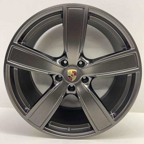 Porsche Cayenne (E3) 22inch SportClassic Titanium met banden, Auto-onderdelen, Banden en Velgen, 315 mm, Personenwagen, Gebruikt