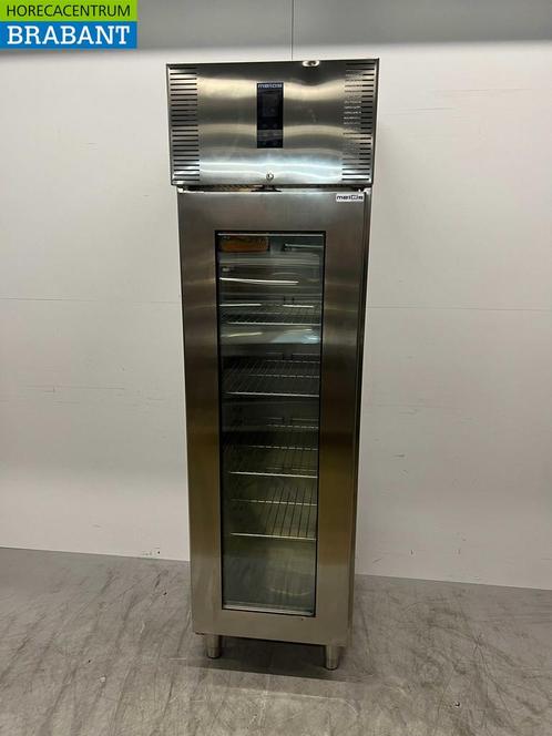 RVS Polaris Glasdeurkoeling Koelkast Glazen deur Koeling 562, Zakelijke goederen, Horeca | Keukenapparatuur, Gebruikt, Ophalen of Verzenden