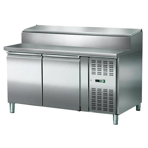 Saladette - 2 deuren | 1510 x 800 mm | 7 x GN1/3 | +2° tot +, Zakelijke goederen, Horeca | Keukenapparatuur, Koelen en Vriezen