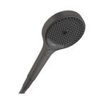Handdouche Rainfinity HansGrohe 130 3jet Geborsteld Zwart, Ophalen of Verzenden, Nieuw, Chroom, Kraan