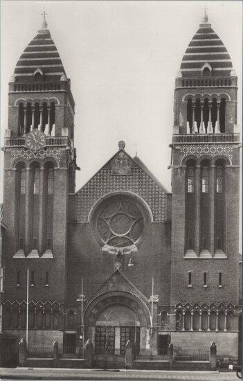 AMSTERDAM - Kerk O.L. Vrouw v.d Allerh. Rozenkrans Jac. O..., Verzamelen, Ansichtkaarten | Nederland, Verzenden