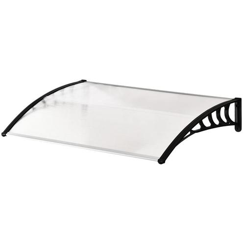 TRUUSK Luifel Voordeur Overkapping Pultboogluifel 90x150cm V, Tuin en Terras, Parasols, Nieuw, Verzenden