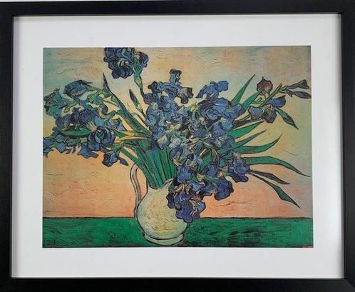 Vincent van Gogh (after) - Iris bouquet 40x50cm in Gallery, Antiek en Kunst, Kunst | Tekeningen en Foto's