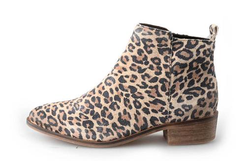 Ann Rocks Enkellaarzen in maat 37 Panter | 10% extra korting, Kleding | Dames, Schoenen, Overige kleuren, Zo goed als nieuw, Lage of Enkellaarzen