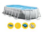 Intex Prism Frame zwembad - 610 x 305 x 122 cm - met, Verzenden, Nieuw