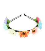 Haarband Diadeem Bloemen 3cm Multi Color, Verzenden, Nieuw