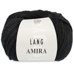 Lang Yarns Amira - 04 zwart - Katoen Garen, Ophalen of Verzenden, Nieuw