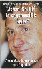 Johan Cruijff Is Ongeneeslijk Beter - Johan Cruijff Is, Boeken, Ophalen of Verzenden, Nieuw